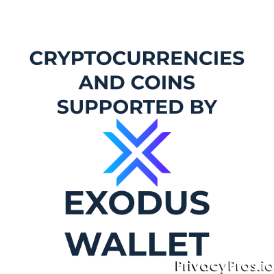 Exodus Wallet Supported Cryptocurrencies and Coins