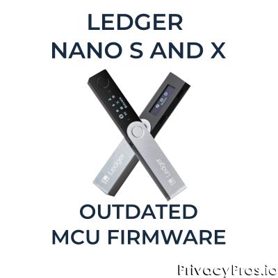 What To Do When Ledger Says "MCU Firmware is Outdated"