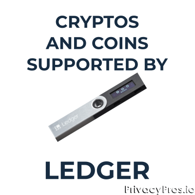 Ledger Nano S and Nano X Supported Coins and Cryptocurrencies