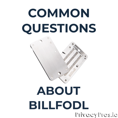 Billfodl FAQ