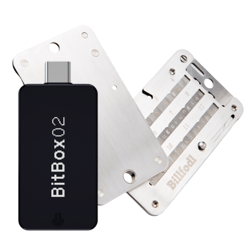 Bitbox02 (Multi-Coin) + Billfodl